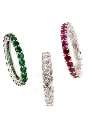 Fedi con pietre preziose