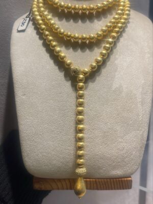 Collana tipo”Nanis” in Bijoux giallo nikel free bagno oro