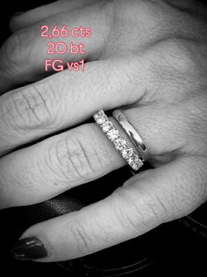 Fedina giro completo 2,66 ct